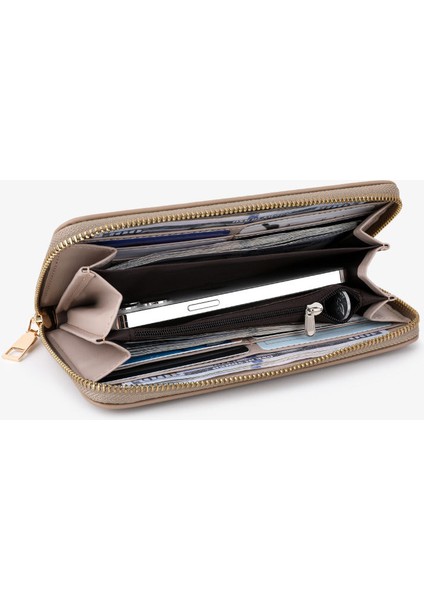 Cüzdan Kadın Uzun Kart Tutucu Kadın Uzun Clutch Çoklu Kart Yuvası Cep Telefonu Çantası (Yurt Dışından) fırsatları