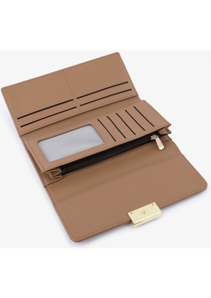 Moda Uzun Kadın El Çantası Üç Katlı Büyük Kapasiteli Kadın Cüzdan Kart Tutucu (Yurt Dışından) modelleri