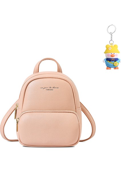 Moda Bayan Basit Sırt Çantası Büyük Kapasiteli Sevimli Öğrenci Başliyö Sırt Çantası (Yurt Dışından)