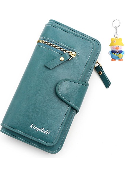 Bayanlar Cüzdan Para Cüzdanı Clutch Çok Fonksiyonlu Büyük Kapasiteli Uzun Cüzdan (Yurt Dışından)