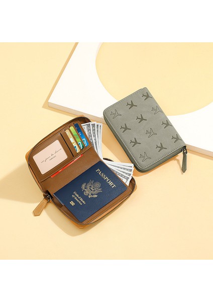 Cüzdan Fermuarlı Pasaport Çantası Seyahat Belgesi Depolama Koruyucu Kılıfı Pasaport (Yurt Dışından) modelleri