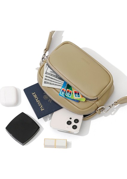 Bayan Moda Crossbody Çanta Büyük Kapasiteli Basit Başliyö Cep Telefonu Çanta Cüzdan (Yurt Dışından) fiyatları