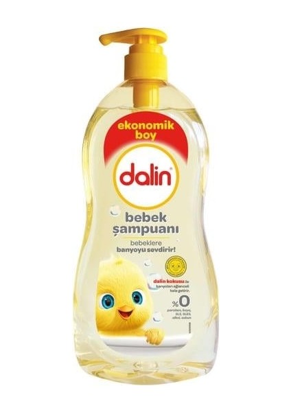 Bebek Şampuanı 900ML Klasik Pompalı Üçlü Set