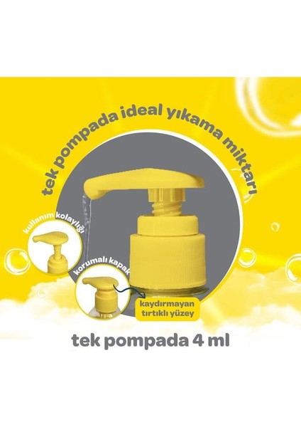 Bebek Şampuanı 900ML Klasik Pompalı Üçlü Set