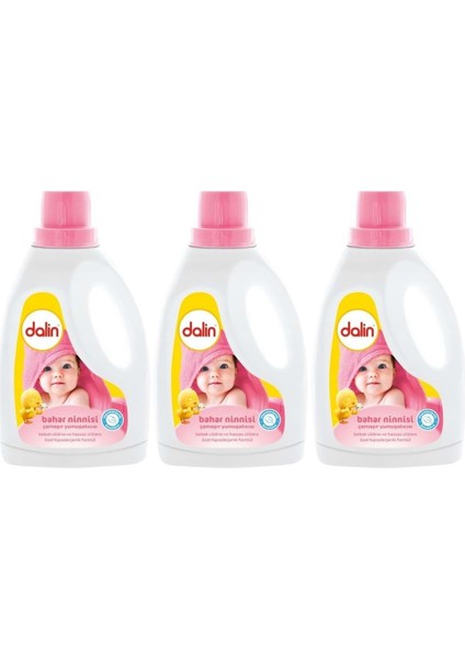 Sıvı Çamaşır Yumuşatıcısı Bahar Ninnisi 1500 ML. Üçlü Set