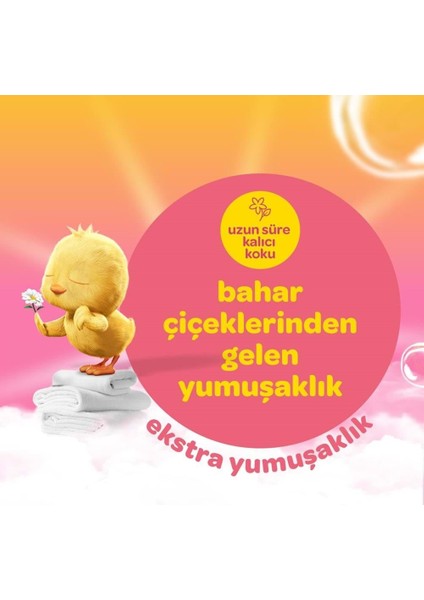 Sıvı Çamaşır Yumuşatıcısı Bahar Ninnisi 1500 ML. Üçlü Set