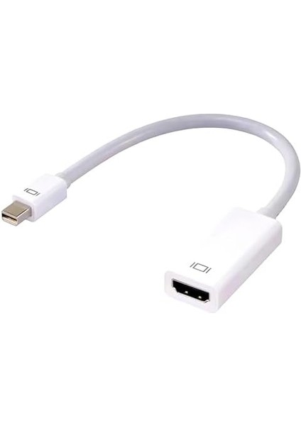 Mini Displayport (Thunderbolt) - HDMI 1,8 M Sesli Kablo, Mini Dp (Ekran Bağlantı Noktası) - HDMI Dönüştürücü (Adaptör), Macbook, iMac (LG51) MacBook Pro Surface Pro ile Uyumlu