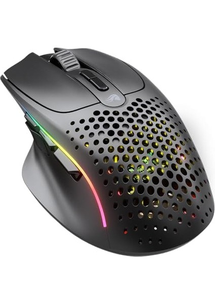 Model I 2 Rgb Kablosuz Bamf Sensörlü 26000 Dpı 75 Gram Gaming Mouse Mat Siyah