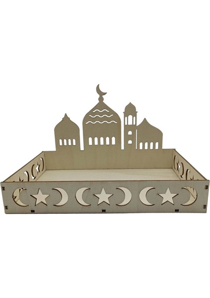 Dekorasyonu Ramazan Tepsi Diy Tepsisi I C (Yurt Dışından)