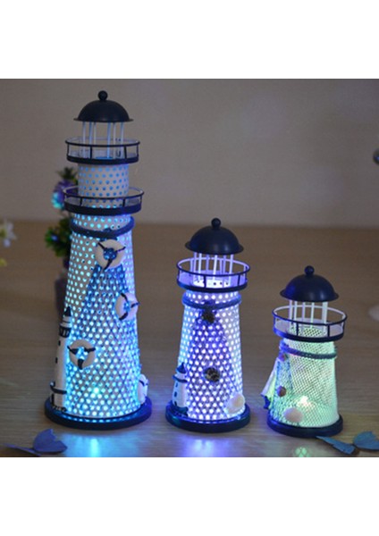 Flash Tower LED Gece Lambası Küçük 14CM Çok Renkli (Yurt Dışından)