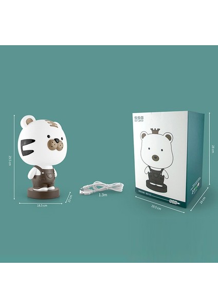 3W Cartoon USB Gece Lambası Çok Renkli (Yurt Dışından)