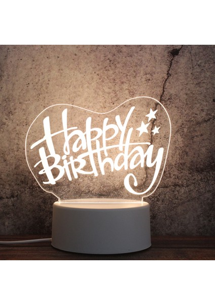 Doğum Günün Kutlu Olsun Beyaz (Yurt Dışından)