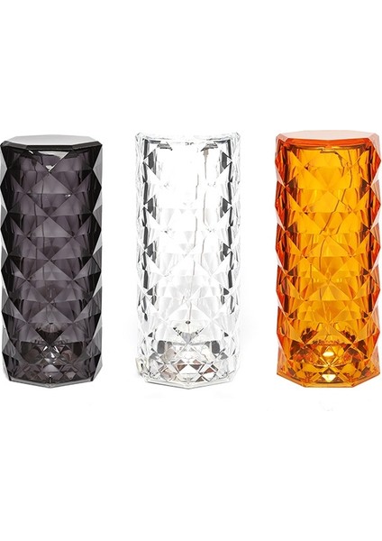 LED Dokunmatik Masa Lambası 3 Renkli Işık + Kademesiz Karartma Şeffaf (Yurt Dışından) modelleri