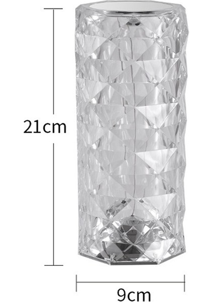 LED Dokunmatik Masa Lambası 3 Renkli Işık + Kademesiz Karartma Şeffaf (Yurt Dışından) fırsatları