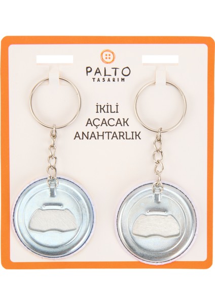 Karım Da Kocam 2'li Metal Anahtarlık Seti - Renkli - 10 cm fiyatları