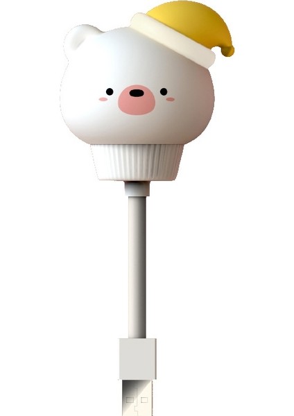 USB Gece Lambası Uzaktan Kumanda Sürümü Ayı (Yurt Dışından)