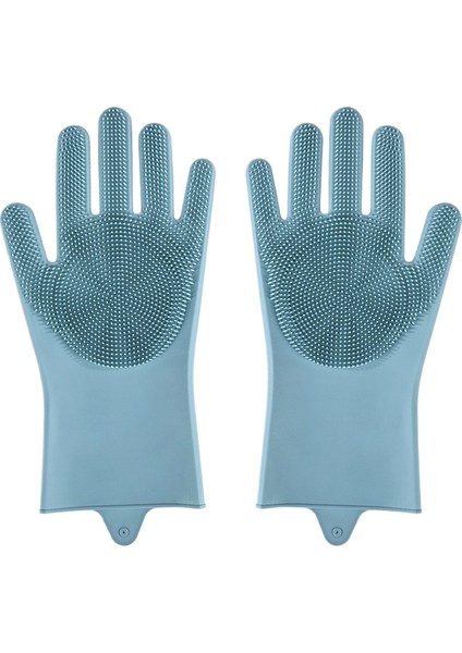 Evcil Köpek ve Kedi Banyo Elnleri Çok Fonksiyonlu Masaj Banyo Fırçası Isırmaya Dalı Çizilmez Temizlik Malzemeleri (Yurt Dışından)