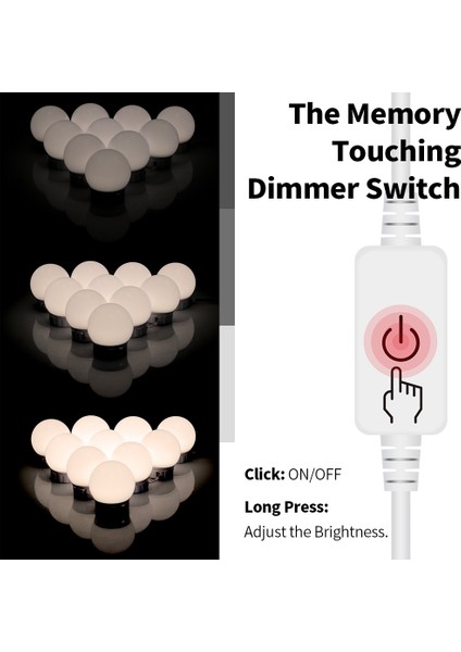 3 Renkli Ayna Ön Lamba Ampulleri, Güç Kaynağı: 6 LED Çok Renkli (Yurt Dışından) modelleri