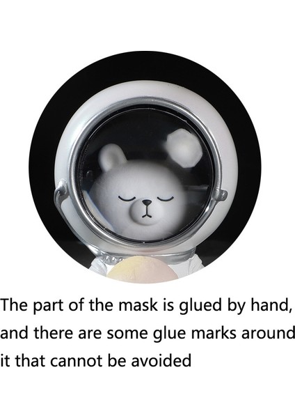 Resin Planet Gece Lambası, Stil: Puppy Astronaut Çok Renkli (Yurt Dışından)