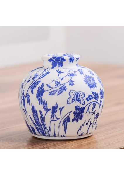 Qh-28 Mavi-Beyaz Porkain Silikonlu Gece Lambası Çok Renkli (Yurt Dışından) fiyatları