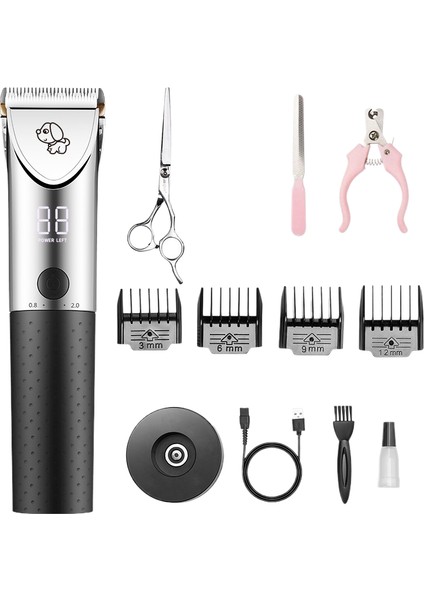 Tıraş Makinesi Evcil Hayvan Elektrikli Kesme Makineleri Kedi ve Köpek Tıraş Evcil Hayvan Saç Kesme Makineleri Tıraş Ayak Saç Tanrı Cihazı (Yurt Dışından)