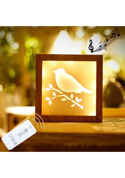 Uzaktan Kumandalı Yaratıcı Gece Lambası Novty Gift Çok Renkli (Yurt Dışından)