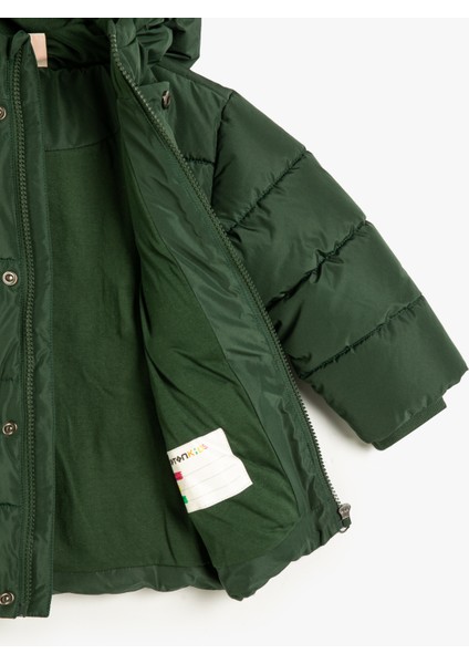 Şişme Mont Kapşonlu Cep Detaylı fırsatları