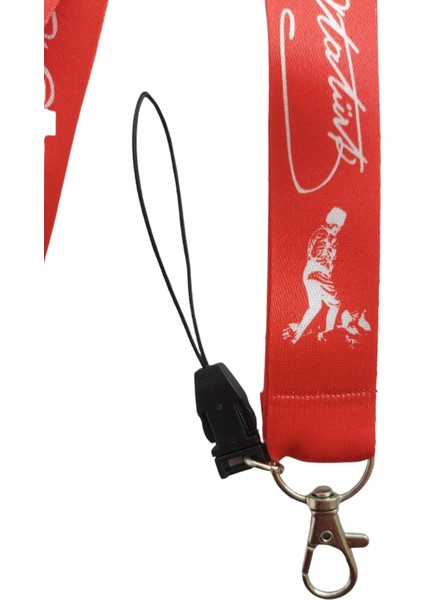 Kemal Atatürk Imza Kırmızı Kart Askısı Yaka Kartı Boyun Askı Ipi Telefon Askısı Yatay Dikey Kart Koruyucu modelleri