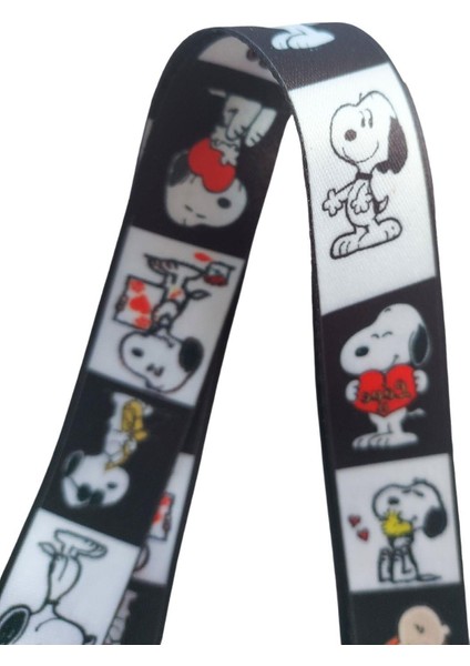 Snoopy Kart Askısı Yaka Kartı Boyun Askı Ipi Telefon Askısı Yatay Dikey Kart Koruyucu fiyatları