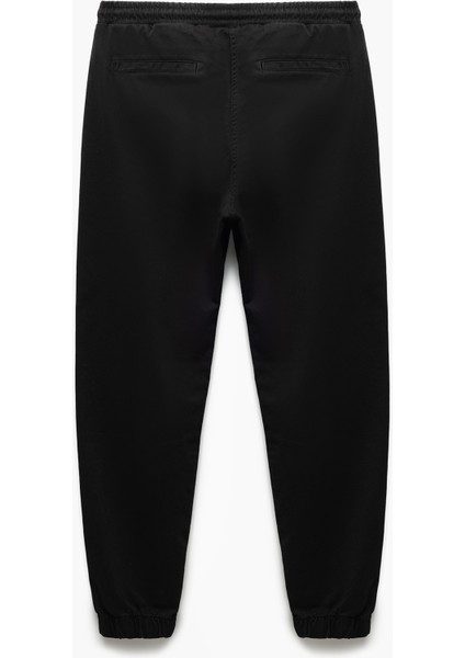 Beli Bağcıklı Chino Cepli Pamuklu Jogger Pantolon fiyatları