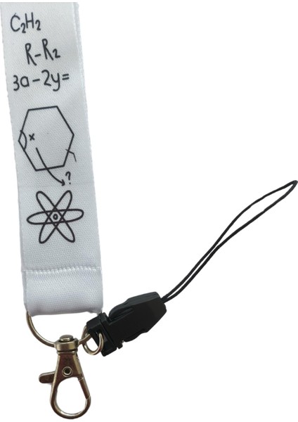 E=mc2 Fizik Formülü Beyaz Kart Askısı Yaka Kartı Boyun Askı Ipi Telefon Askısı Yatay Dikey Kart Koruyucu modelleri