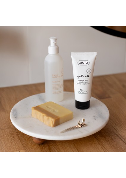 Mermer Beyaz 28 cm Ahşap Boncuk Ayaklı Sunumluk - Kahve ve Tatlı Sunumu - Yağ Standı modelleri