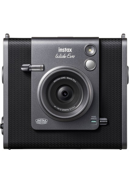 Instax Wide Evo Siyah Şipşak Anında Baskı ve Yazıcı Özellikli Hybrid Fotoğraf Makinesi