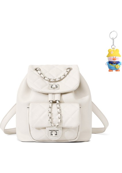 Zincir Bayan Moda Omuz Küçük Sırt Çantası Sırt Çantası Organizatör Çantası (Yurt Dışından)