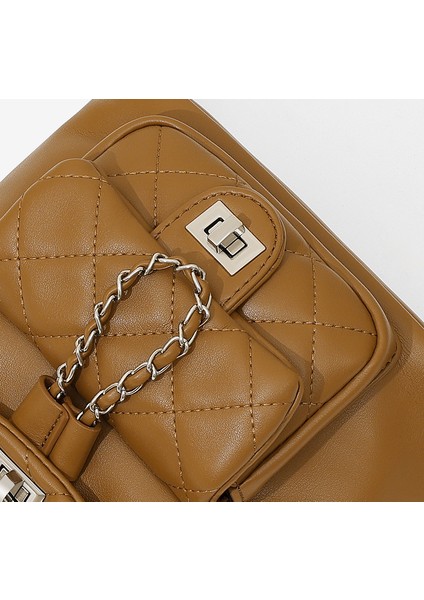 Zincir Bayan Moda Omuz Küçük Sırt Çantası Sırt Çantası Organizatör Çantası (Yurt Dışından) fırsatları