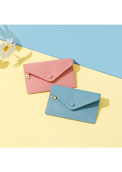 Basit ve Yaratıcı Çok Kart Yuvası Fermuarlı Para Cüzdanı Kadın Çok Fonksiyonlu Sertifika Mini Kart Tutucu (Yurt Dışından) fırsatları