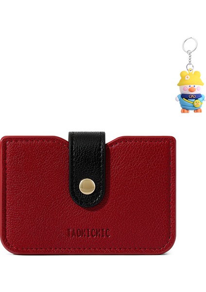 Sevimli Mini Öğrenci Depolama Kartvizit Yaratıcı Kart Tutucu Basit Bayan (Yurt Dışından)