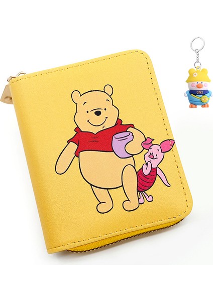 Mini Karikatür Cüzdan Ayı Para Cüzdanı Öğrenci Kart Tutucu Para Cüzdanı (Yurt Dışından)