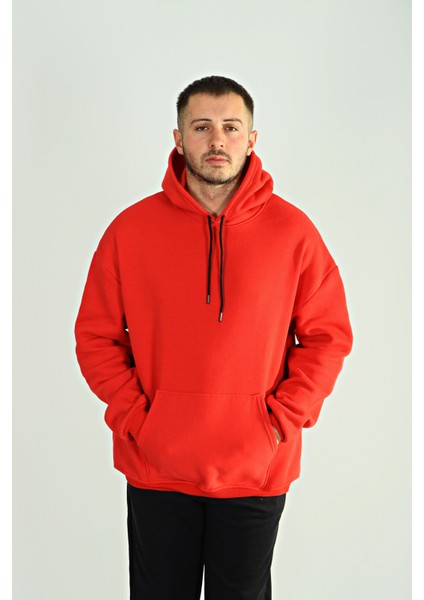 Tmb 3 Ip Şardonlu Kapşonlu Sweat 24 Kırmızı fırsatları