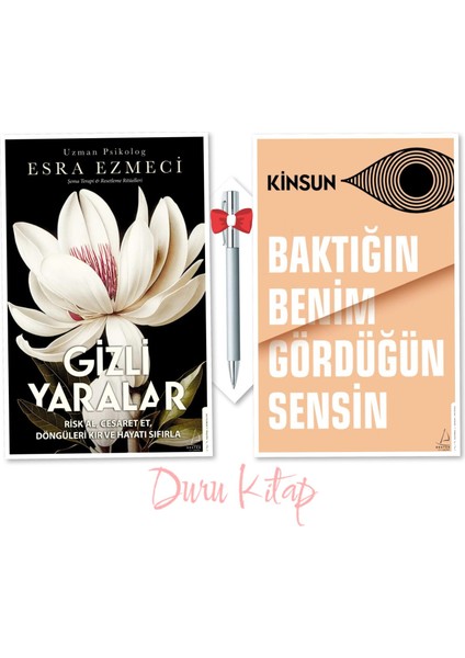 Gizli Yaralar - Esra Ezmeci & Baktığın Benim Gördüğün Sensin - Kinsun, Caprice Tükenmez Kalem Hediye