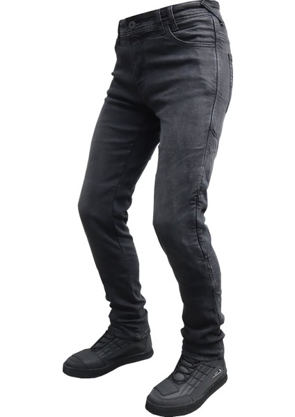 Tıtans Kot Motosiklet Pantolonu Siyah