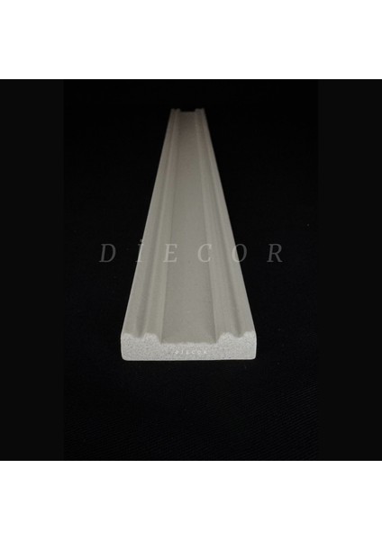 Dekoratif Boyanabilir 15 Adet 4 cm Polistren Duvar Çıtası