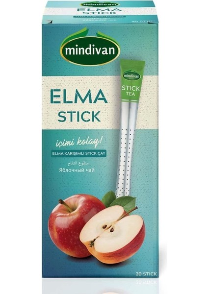 Elma Çayı Stick Çay 20'li