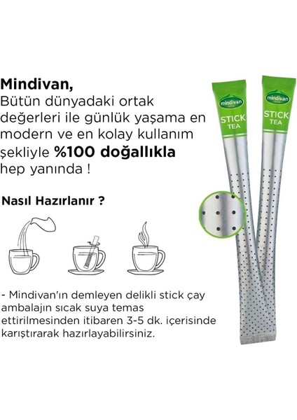 Elma Çayı Stick Çay 20'li