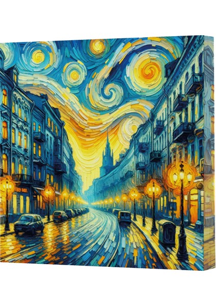 Vivago Art Van Gogh 6 Sokak 14X20 Çizgili DEFTER-15X15 Çizgisiz Defter Seti (320 Sayfa)