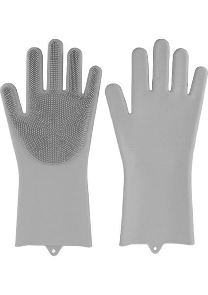 Evcil Köpek ve Kedi Banyo Elnleri Çok Fonksiyonlu Masaj Banyo Fırçası Isırmaya Dalı Çizilmez Temizlik Malzemeleri (Yurt Dışından)