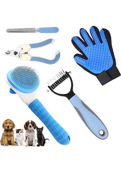 Evcil Hayvan Düğümleme Tarağı Kedi ve Köpek Tarağı Kene Temizleme Yüzen Tüy Temizleme ve Bakım (Yurt Dışından)