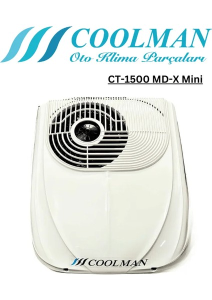 CT-1500 Md-X Mini Elektrikli Tavan Park Klima (12-24V)