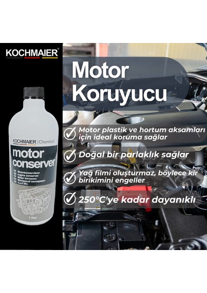 Oto Motor Cilası Yüzey Koruyucu Parlatıcı 250°C'ye Kadar Dayanıklı 1 Litre fiyatları