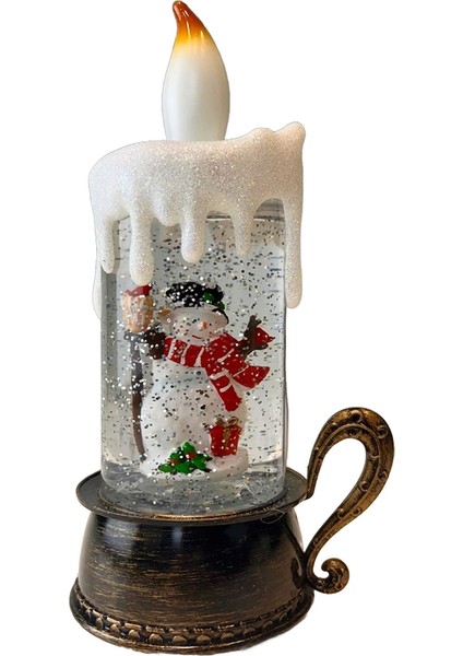 Yılbaşı Dekorasyonu Mum LLM-HDY0019